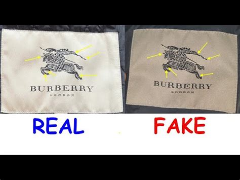 burberry hoodie fake vs real|genuine Burberry label.